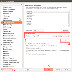 Komodo IDE Vagrant Syntax Highlighting
