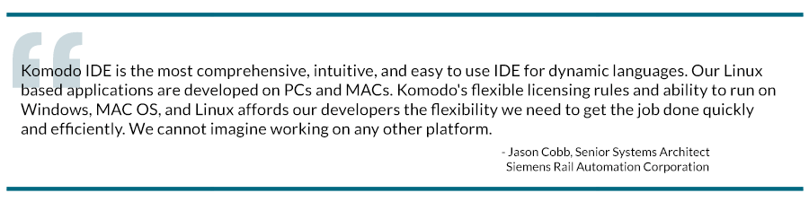 Komodo IDE Dev Teams
