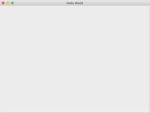 Hello World modal