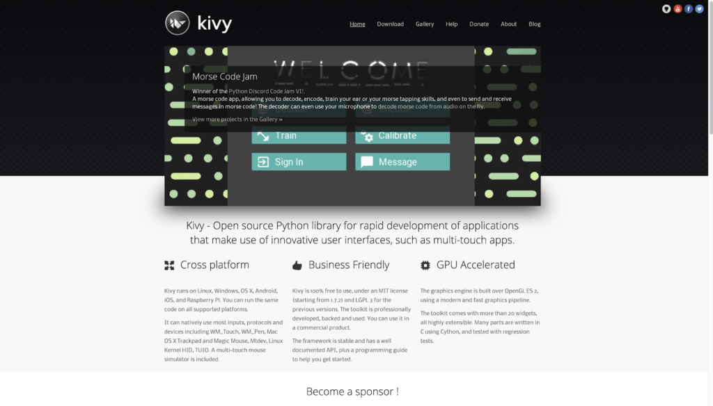 Kivy for Python Mobile development