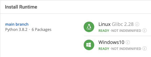 Install Runtime