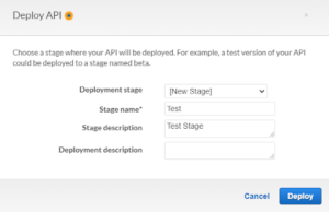 Deploy API