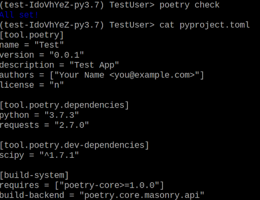 Poetry Check