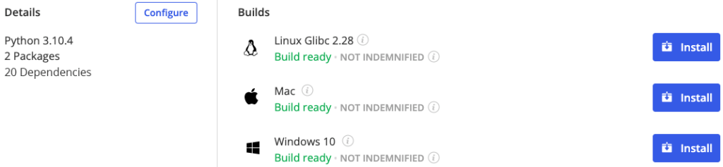 Install Environment