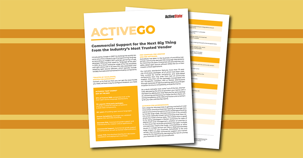 ActiveGo: Precompiled, Pre-verified and Pre-optimized