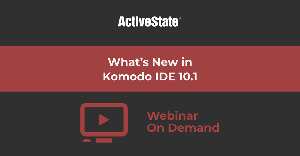 whats new komodo ide 10 webinar