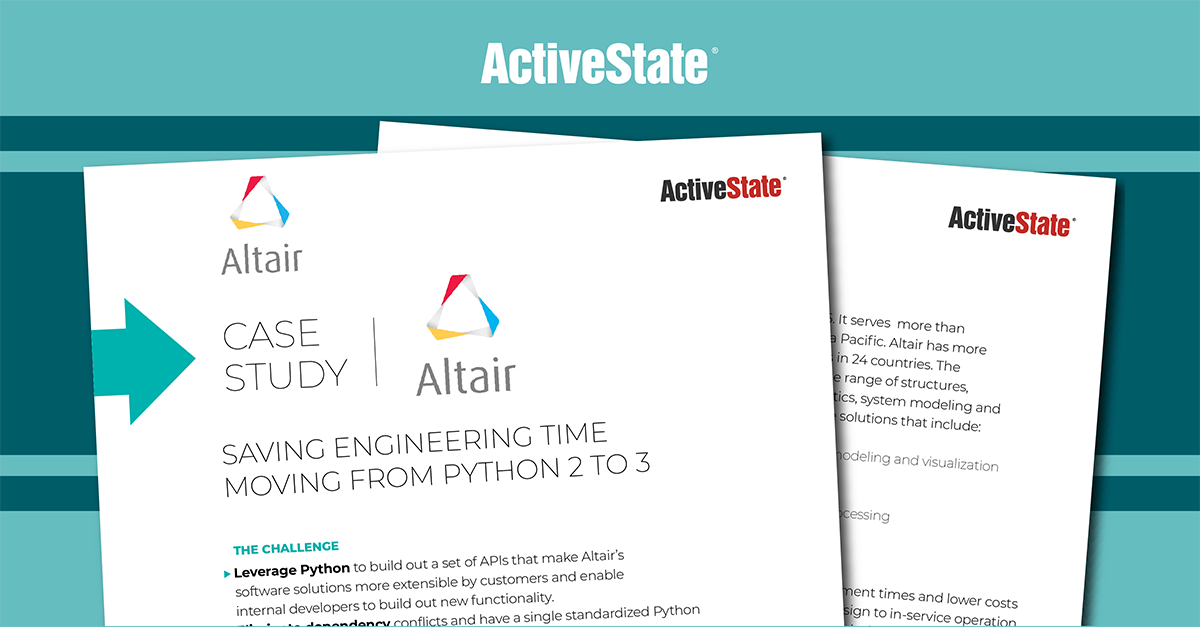Altair Case Study - ActivePython