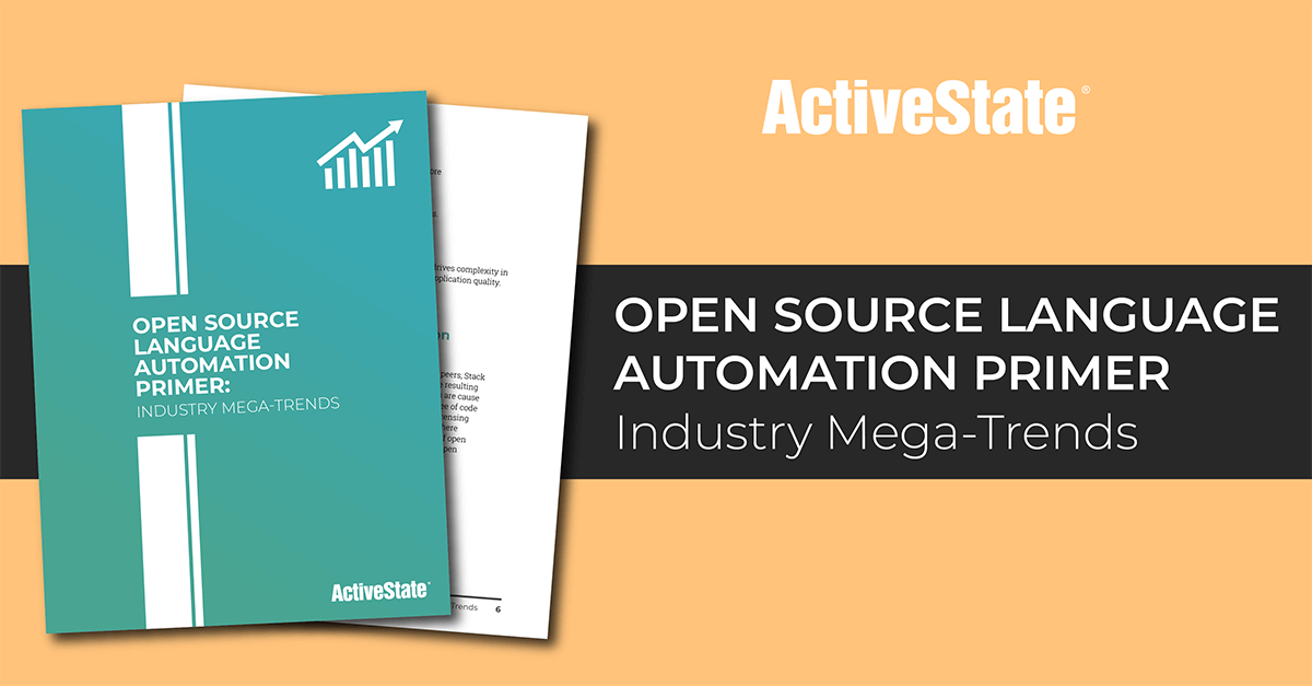 Open Source Language Automation Primer: Industry Mega-Trends