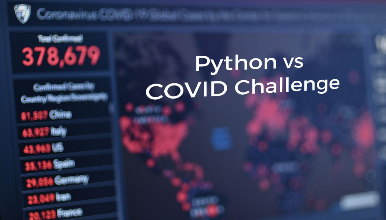 Python versus COVID
