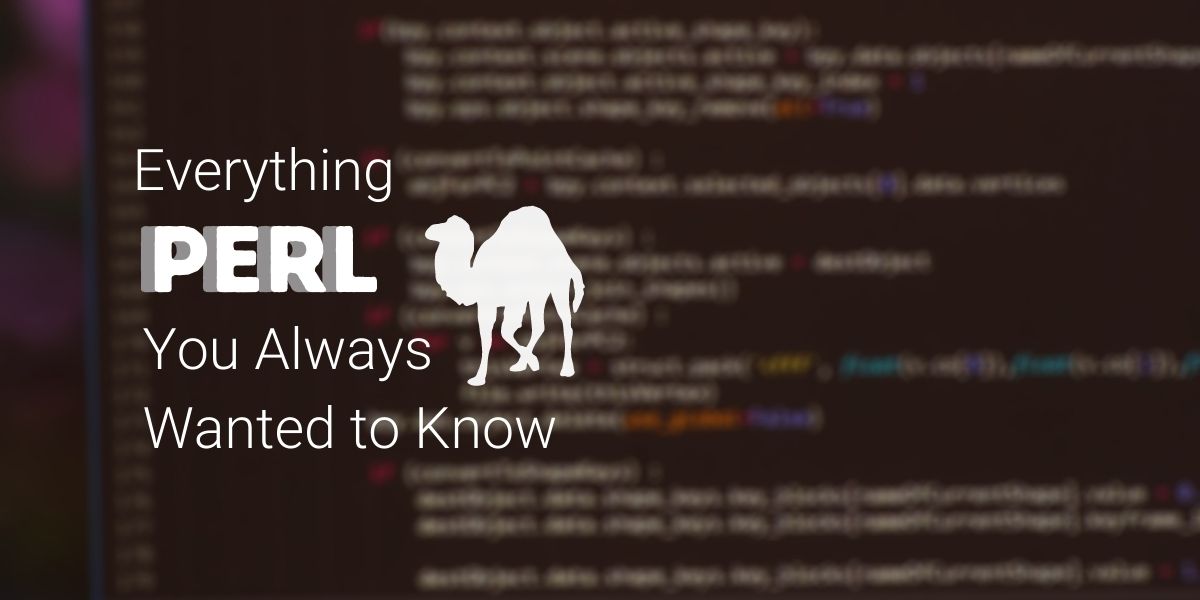 Introduction to perl