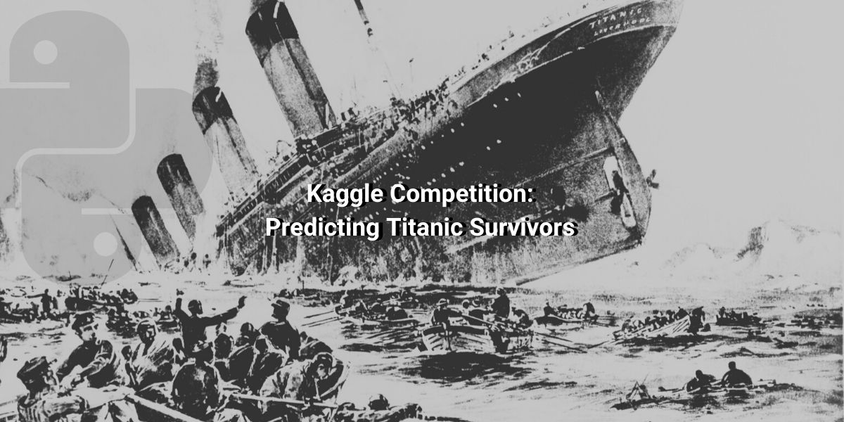Kaggle titanic dataset Python challenge