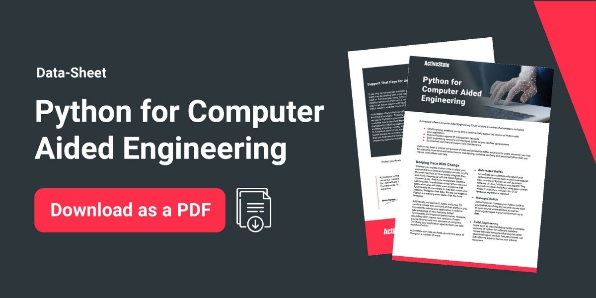 Download PDF Python for CAE