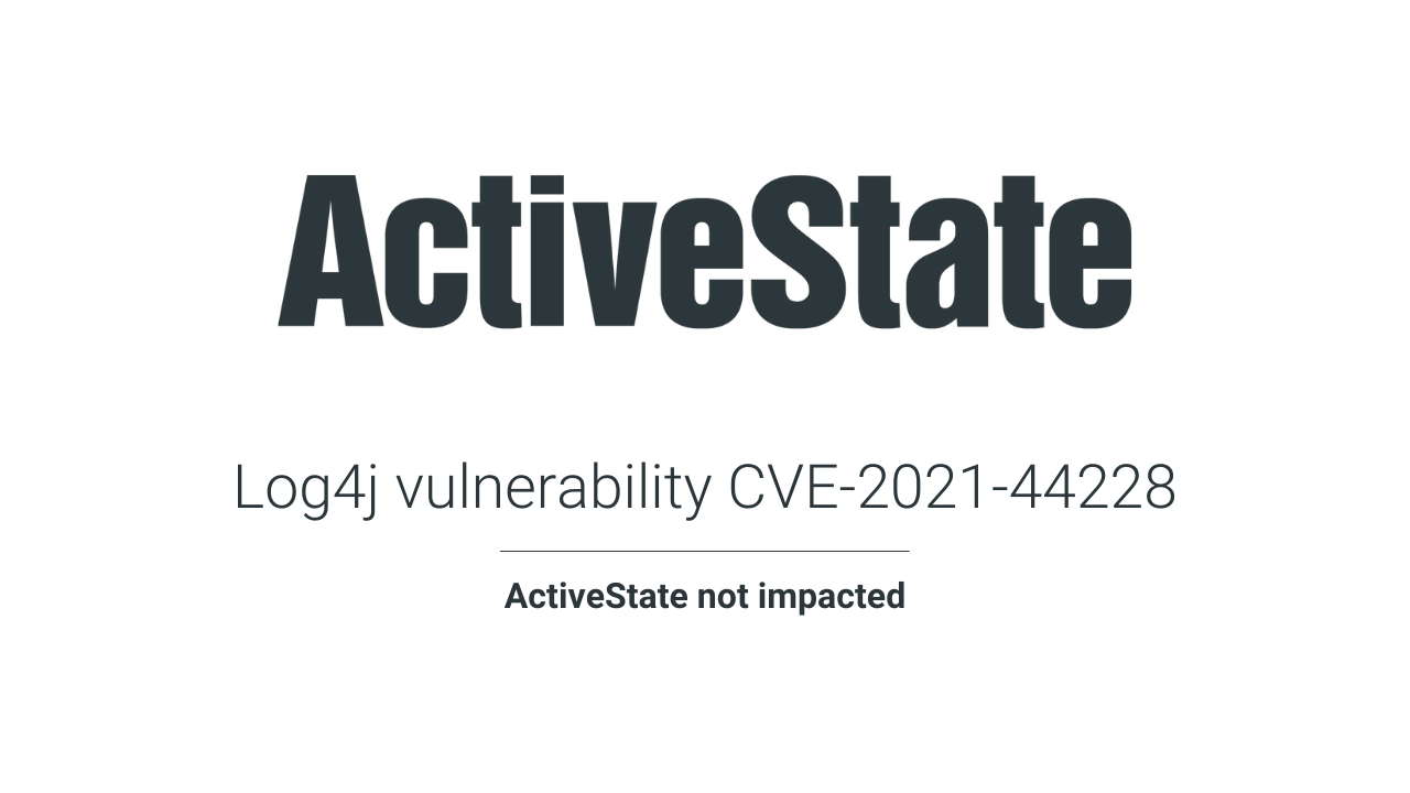 Java Log4j Vulnerability
