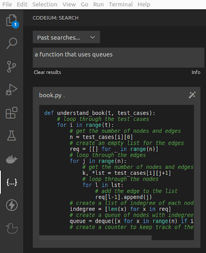 Codeium AI Code Generator