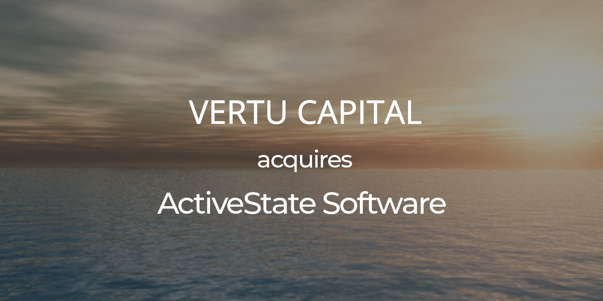 Vertu Capital acquires ActiveState